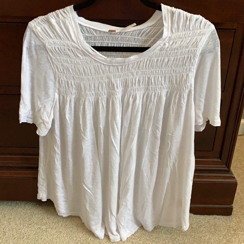 Free people white top